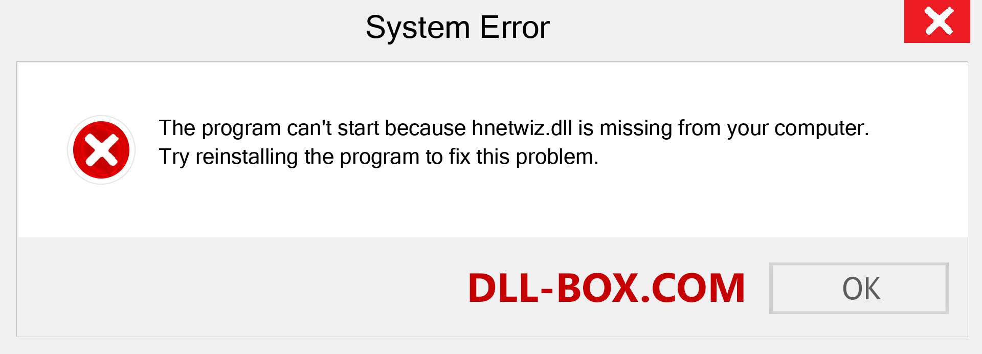  hnetwiz.dll file is missing?. Download for Windows 7, 8, 10 - Fix  hnetwiz dll Missing Error on Windows, photos, images